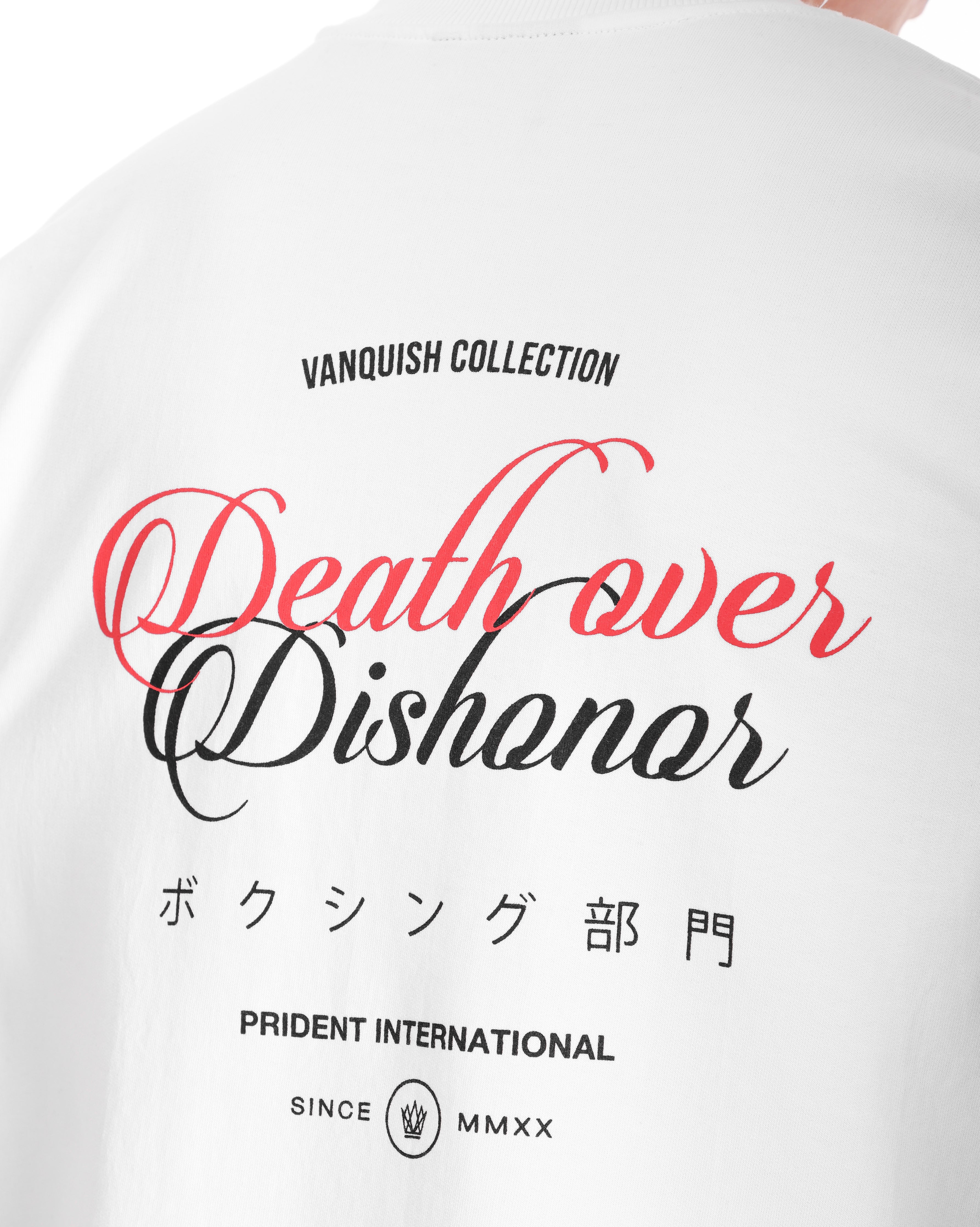 Death Over Dishonor T-Shirt - White