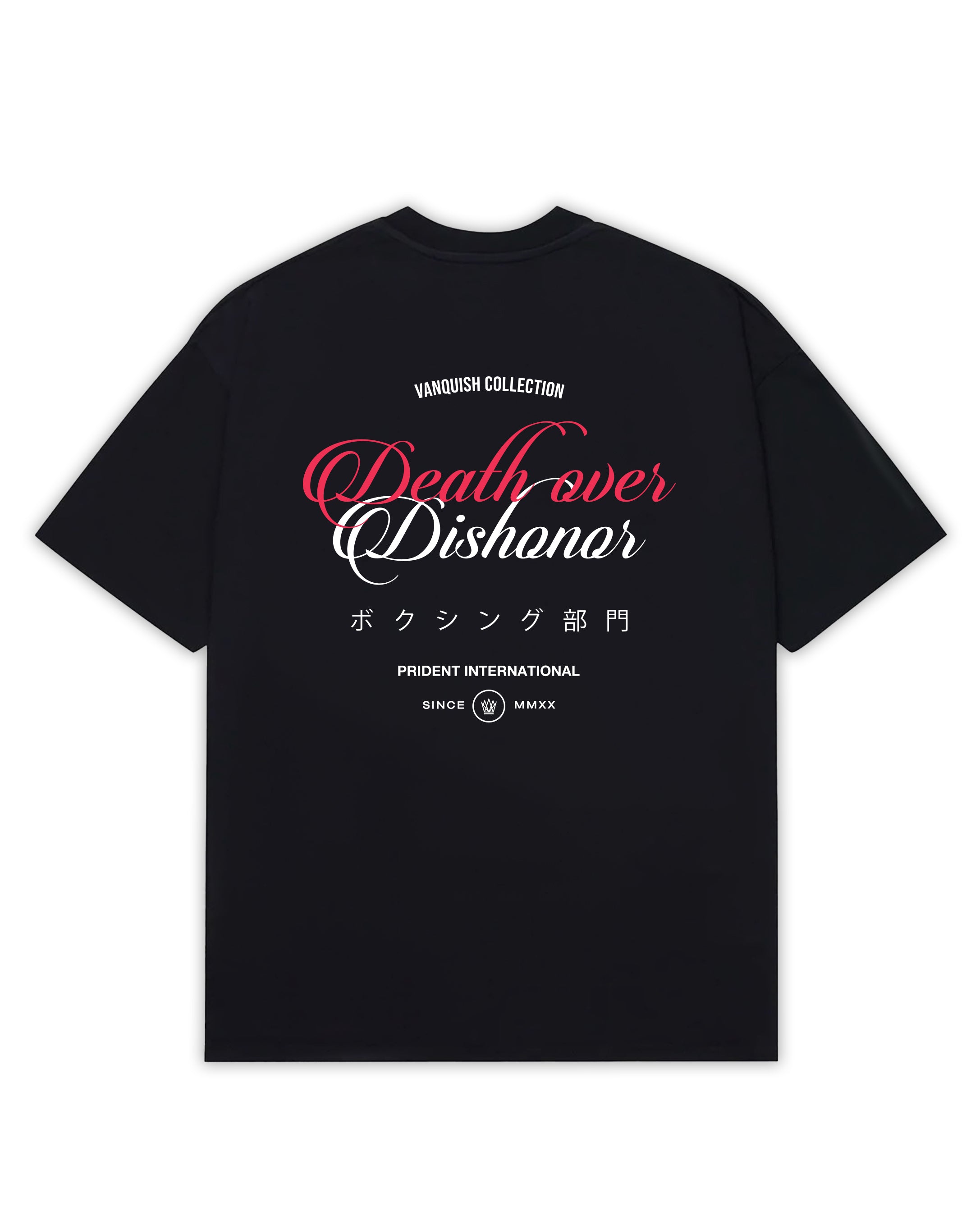 Death Over Dishonor T-Shirt - Black