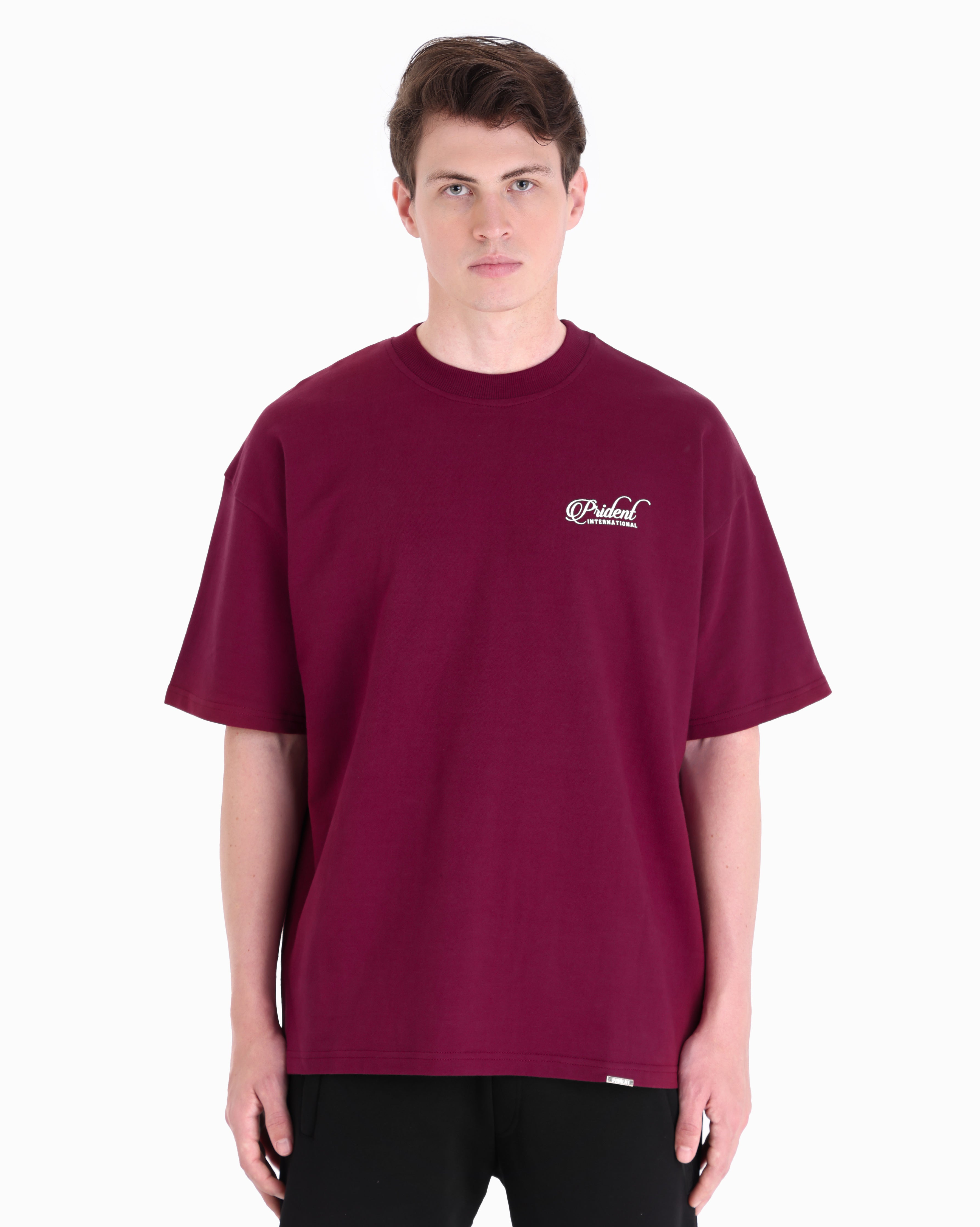 International T-Shirt - Maroon