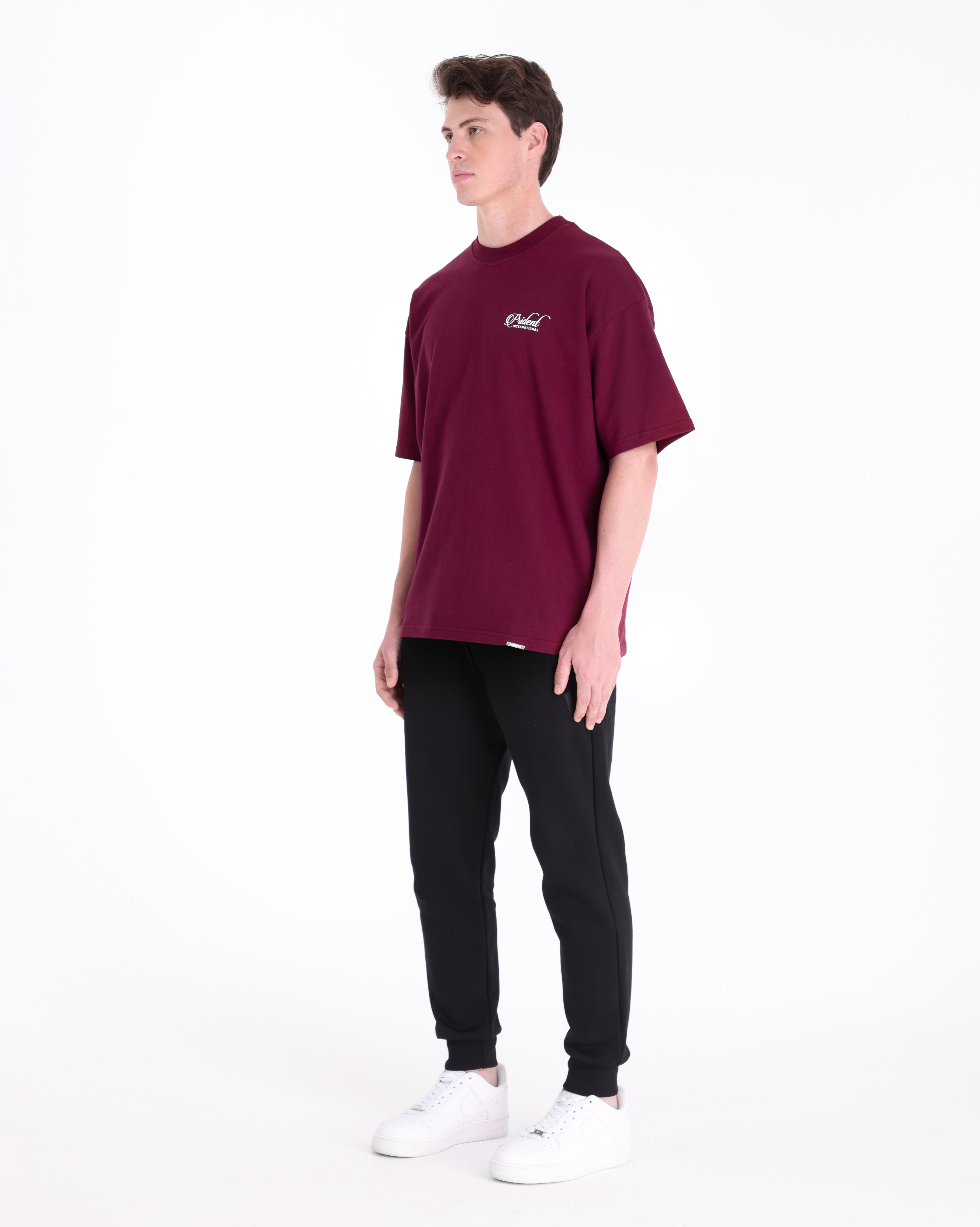 International T-Shirt - Maroon