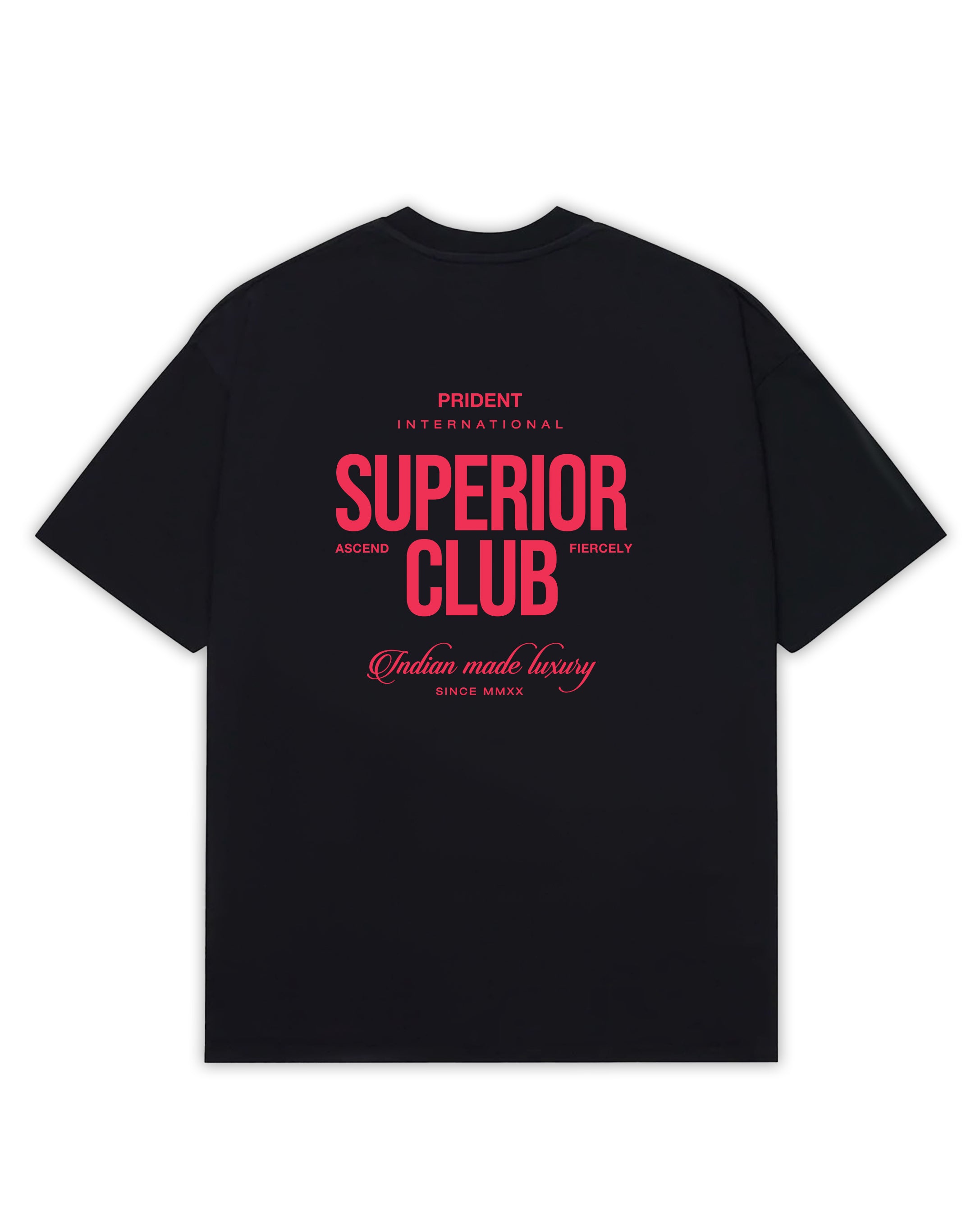 Superior Club T-Shirt - Black