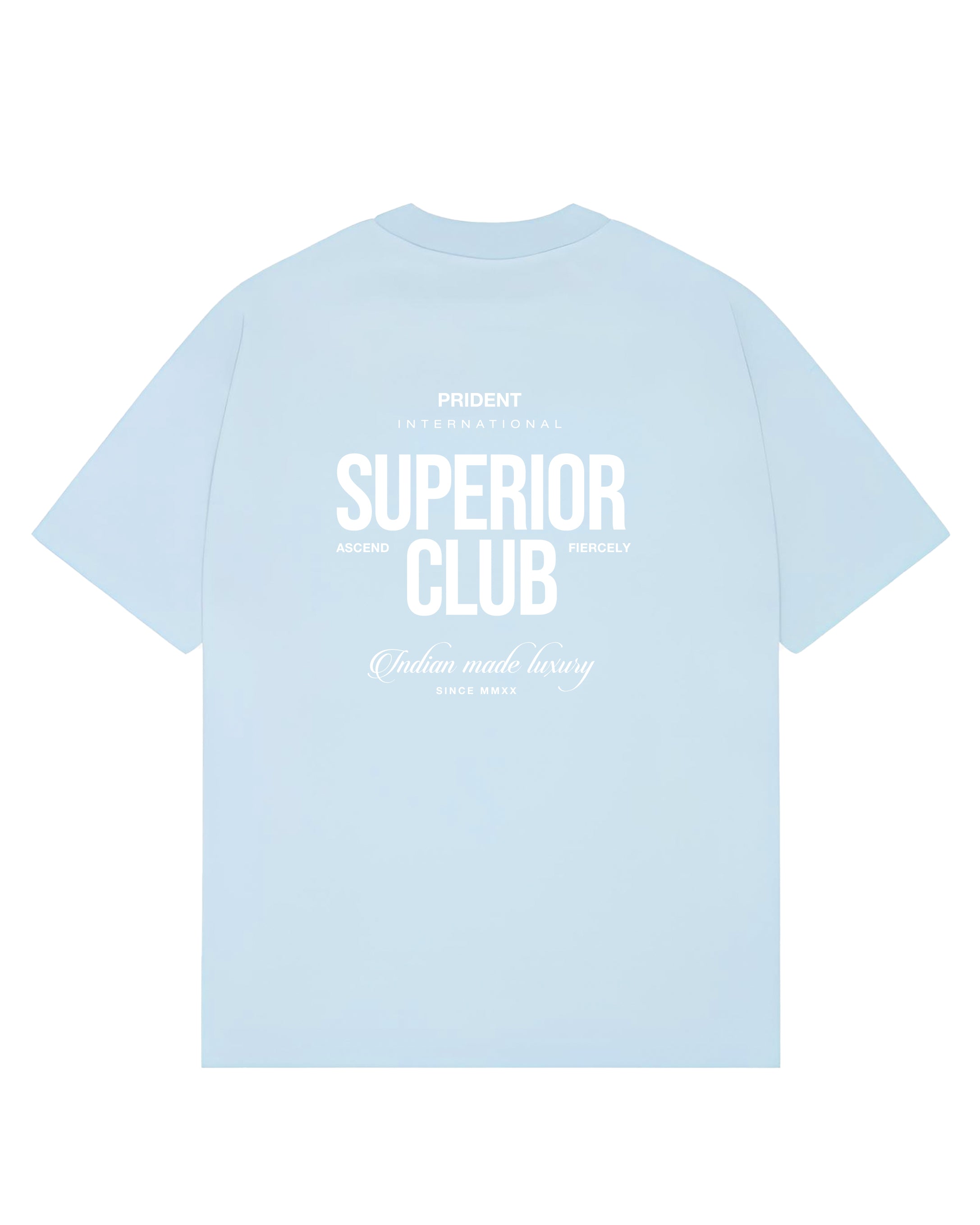 Superior Club T-Shirt - Ice Water