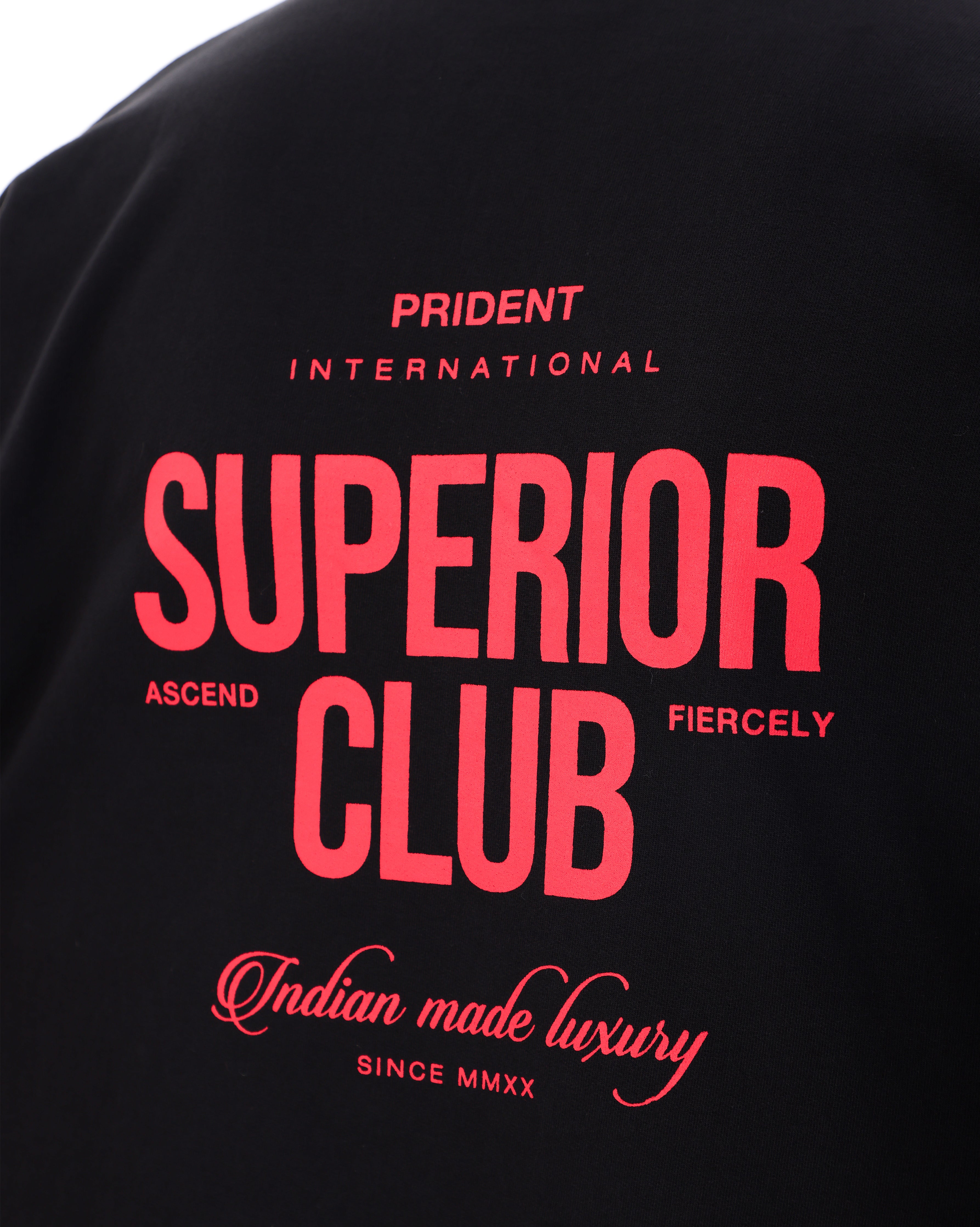 Superior Club T-Shirt - Black