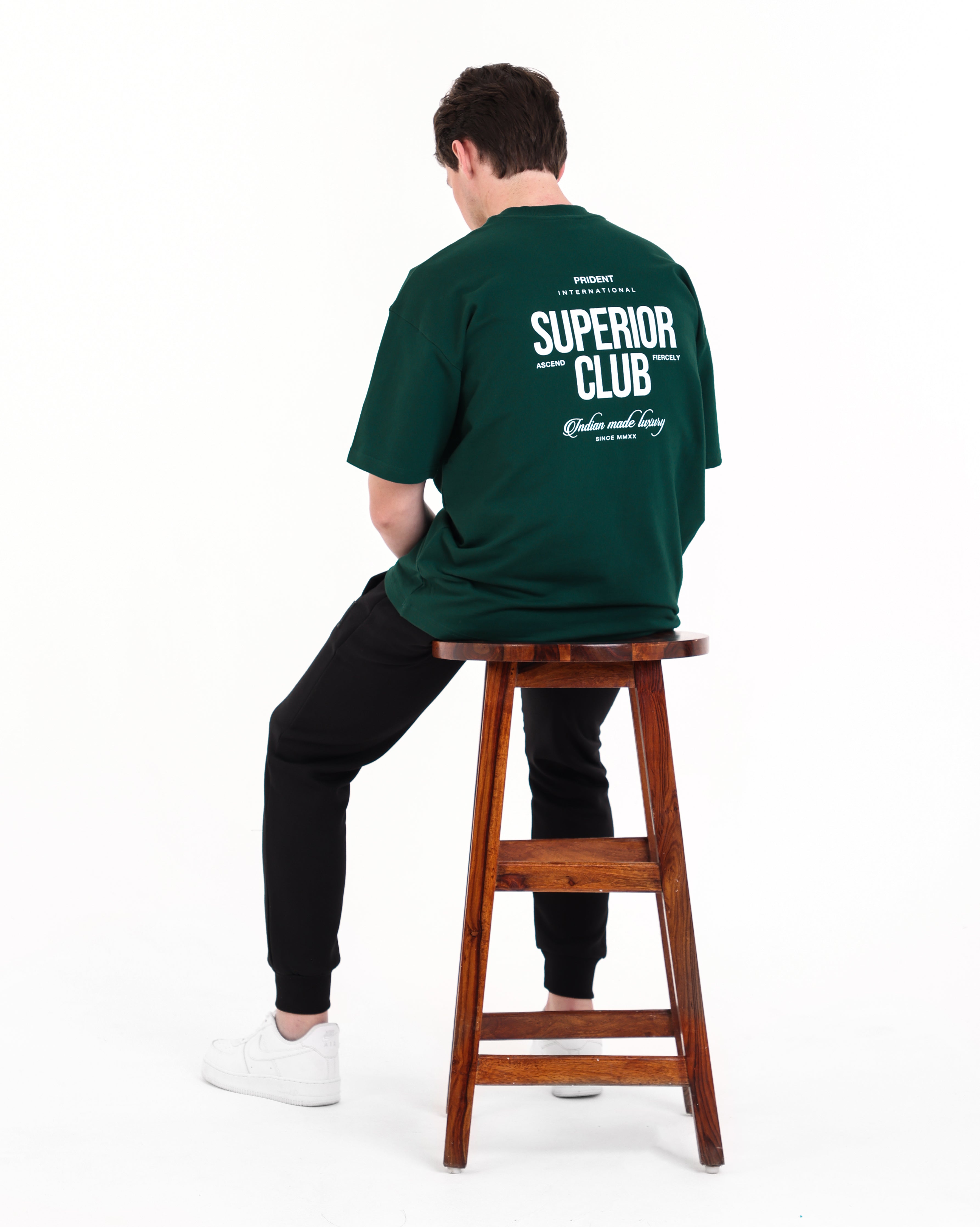 Superior Club T-Shirt - Racing Green