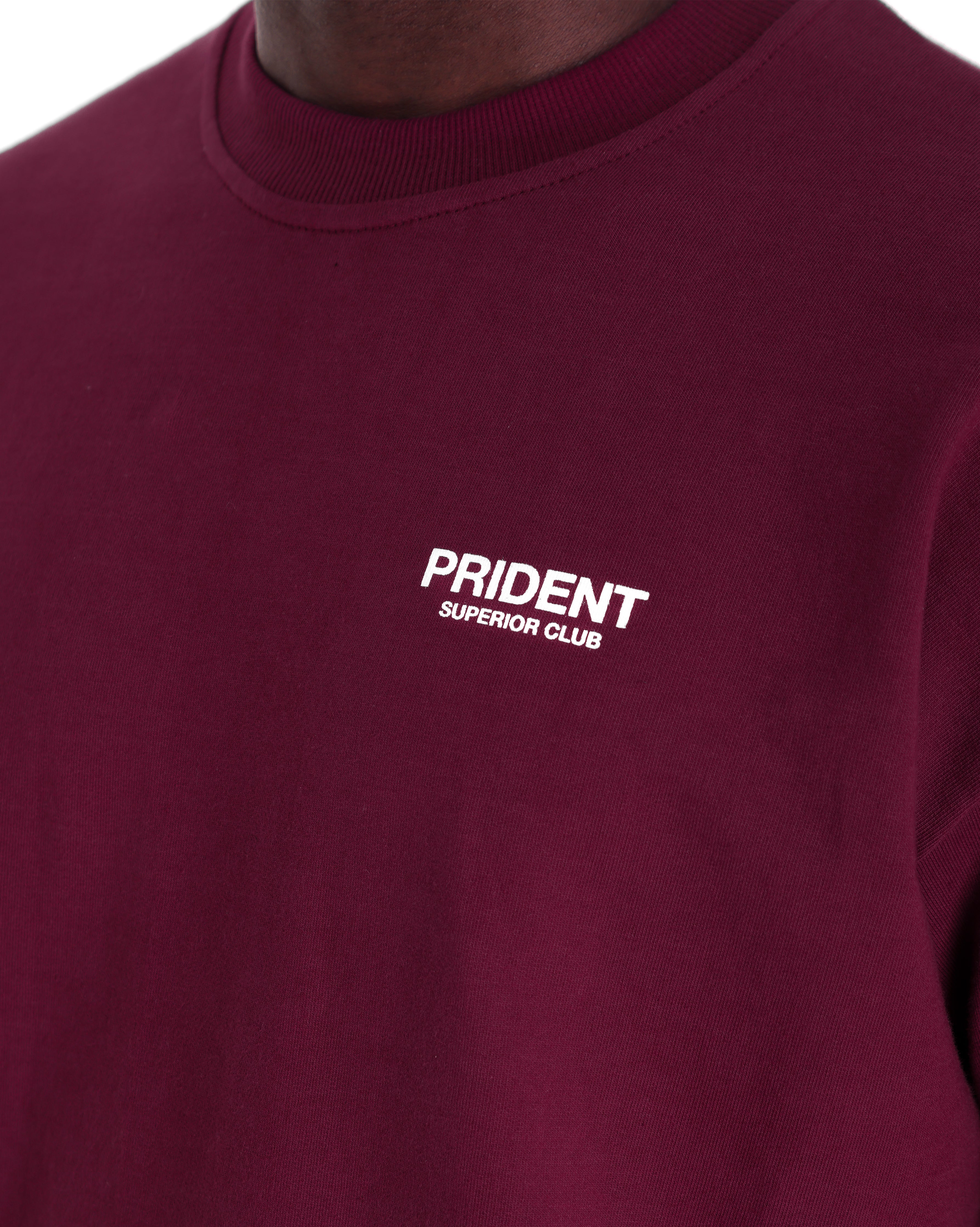 Superior Club T-Shirt - Maroon