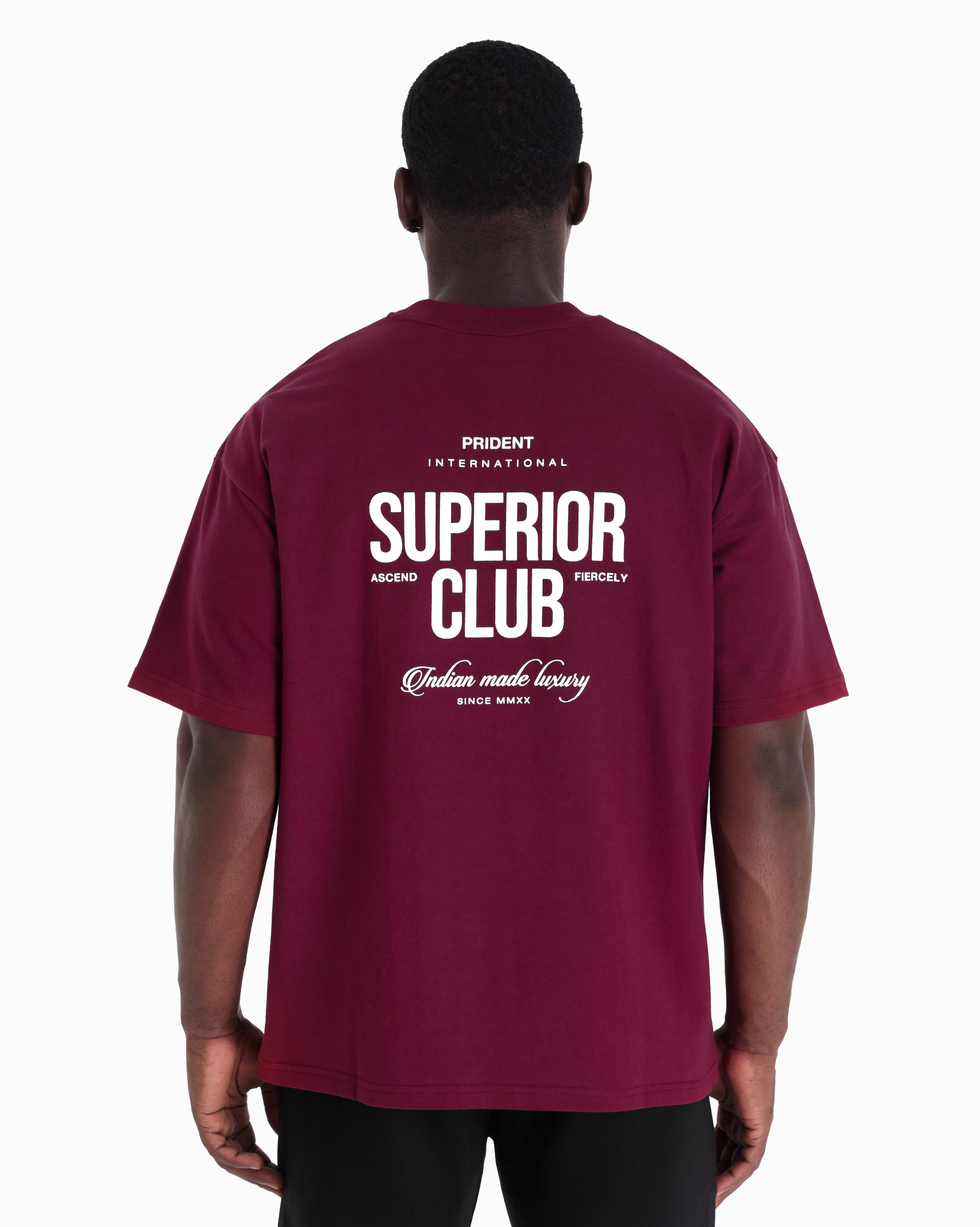 Superior Club T-Shirt - Maroon