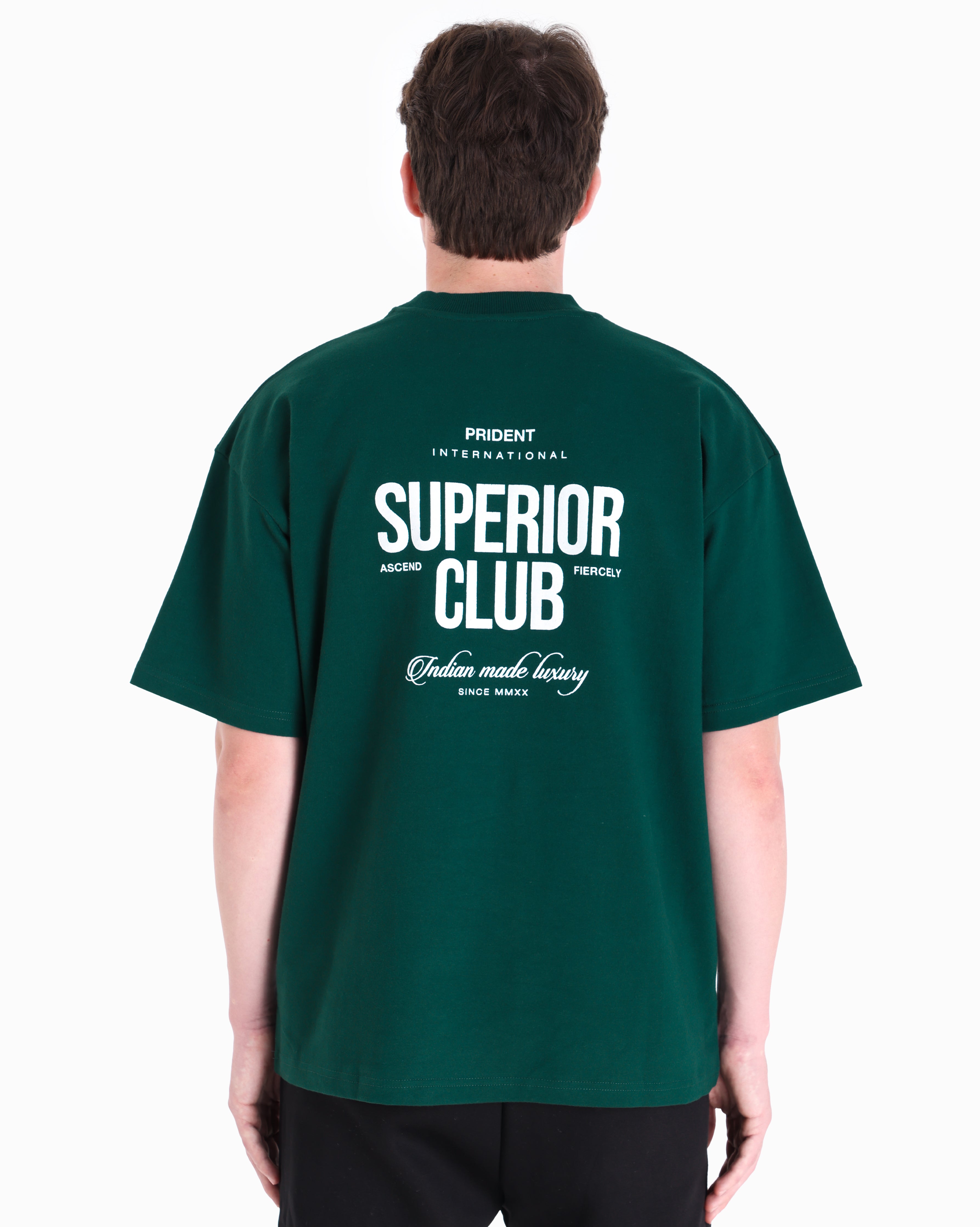 Superior Club T-Shirt - Racing Green