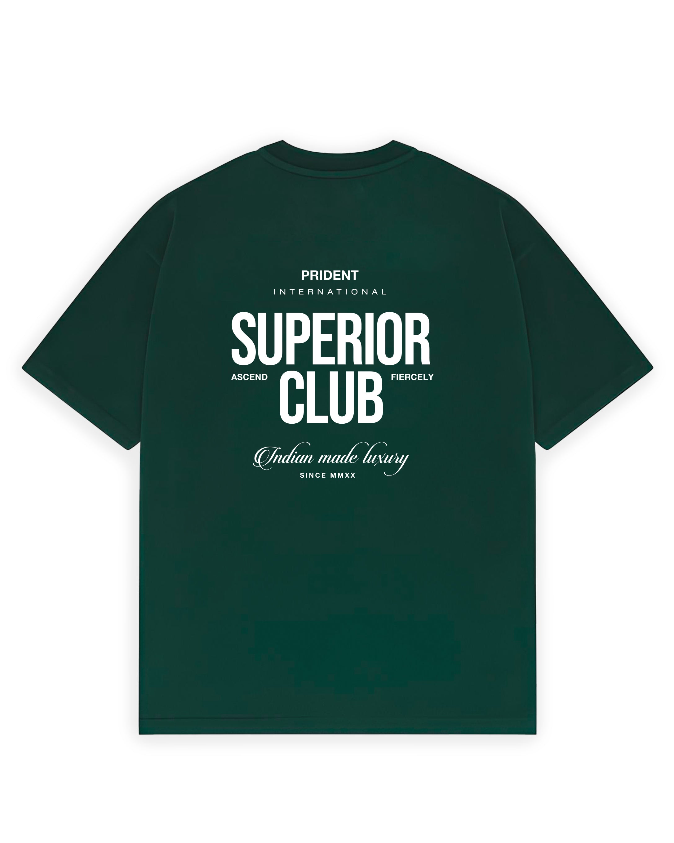 Superior Club T-Shirt - Racing Green